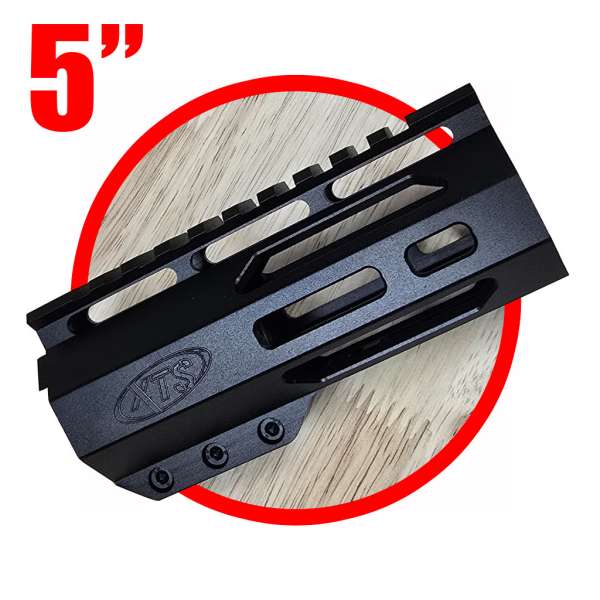 XTS-D05MLFC - 5'' M-Lok Delta Series Free Float Rail - Image 2