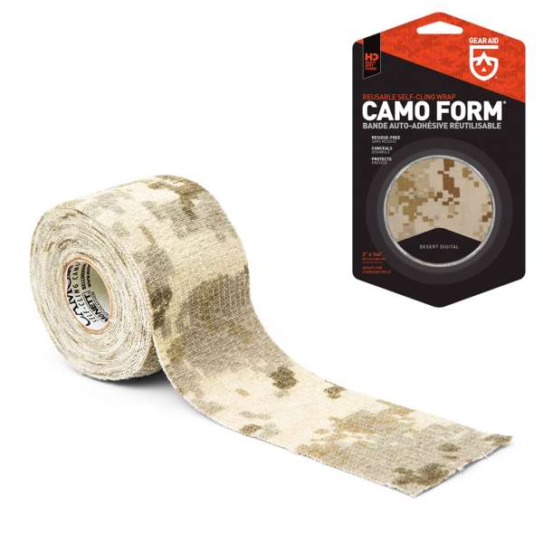 19413 Camo Form Reusable Fabric Wrap - Desert Digital