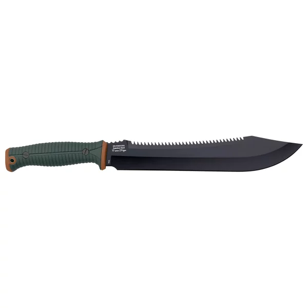 ER-FIX001OGN - 16" Overall Saw-Back Machete - Image 2