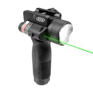 FLG-2K - 2000 Lumen Flashlight & Green Laser Vertical Grip