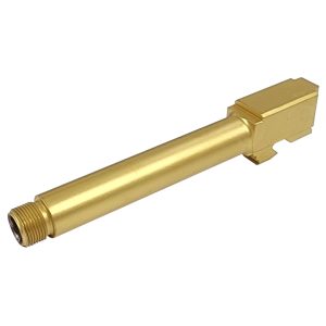 G17-BART-G - GLOCK® G17 GEN 1-4 Threaded Tin (Gold) Match Barrel