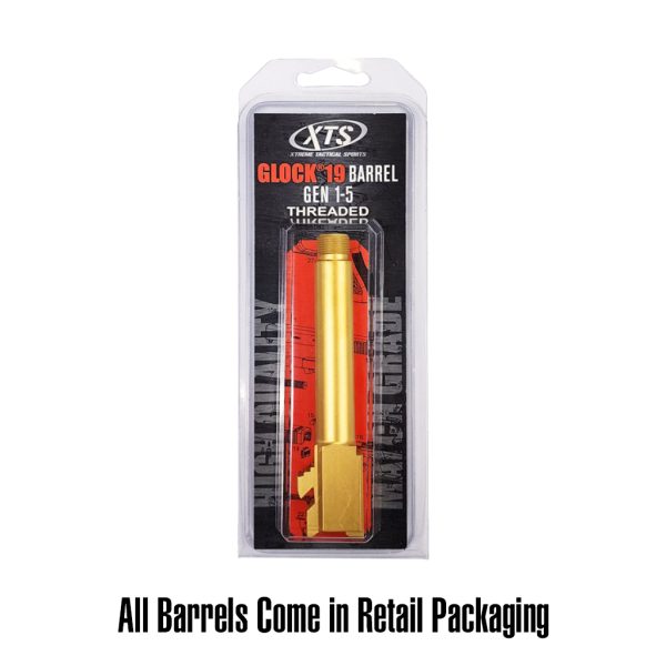 G17-BAR-G - GLOCK® G17 GEN 1-4 Crowned Tin (Gold) Match Barrel - Image 2