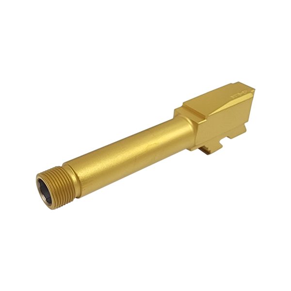 G43-BART-G - GLOCK® G43 Threaded Tin (Gold) Match Barrel