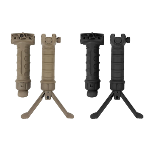 GB-08 - Rugged Foregrip Bipod Black or Tan/FDE