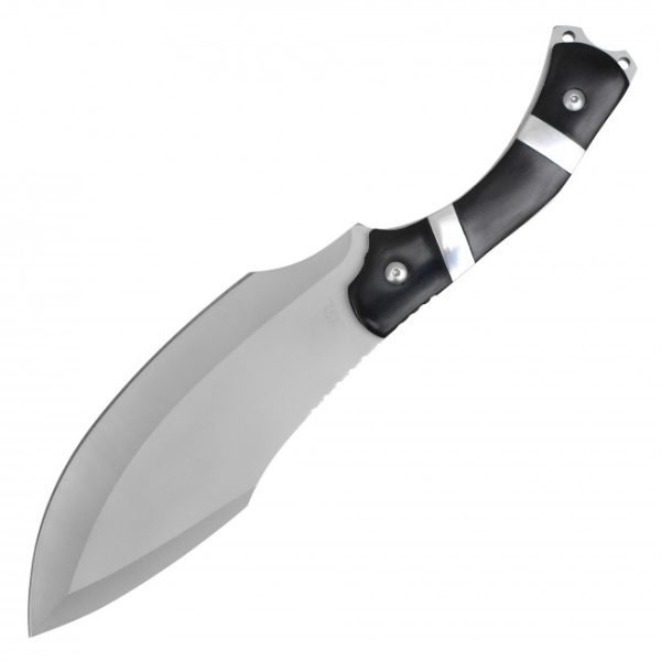 HBS21CH - 12" Wooden Handled Hunting Knife - Image 2