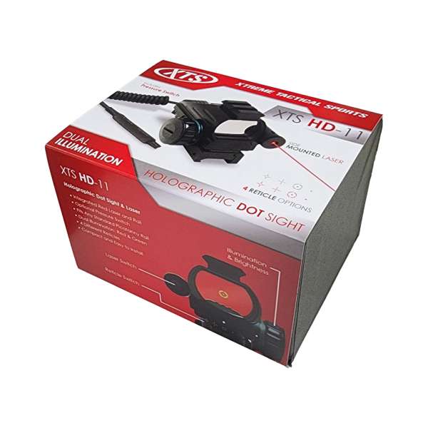 XTS HD 11 - Dual Illumination Sight And Red Laser Combo - Image 2