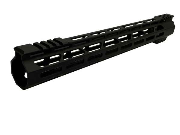 XTS-D15MLFC - 15'' M-LOK Delta Series Free Float Flat Top Rail - Image 2
