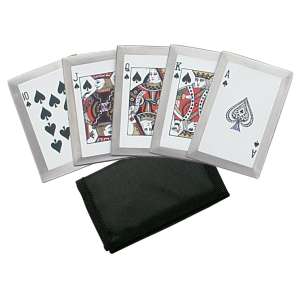 TC-5B - Royal Flush Playing Card Throwers Set of 5 with Pouch