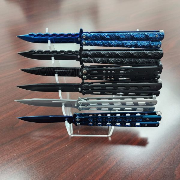 KD6 - 6 Tier Acrylic Knife Waterfall Display - Image 2