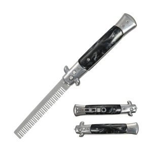 KS 1408BK-CB - Stiletto Style Automatic Comb