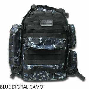 ML007DMBK - Digital Blue Camo Nexpak Tactical Backpack