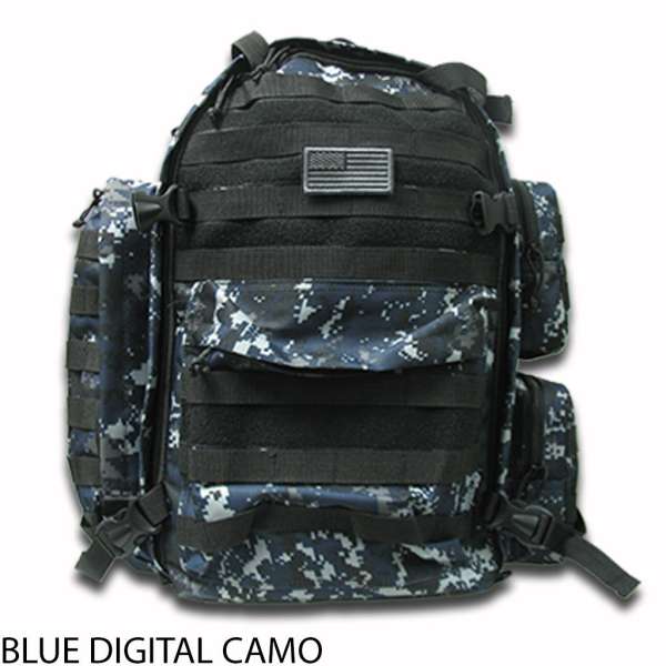 ML007DMBK - Digital Blue Camo Nexpak Tactical Backpack