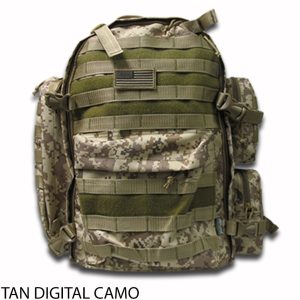ML007DMTAN - Digital Tan Camo Nexpak Tactical Backpack