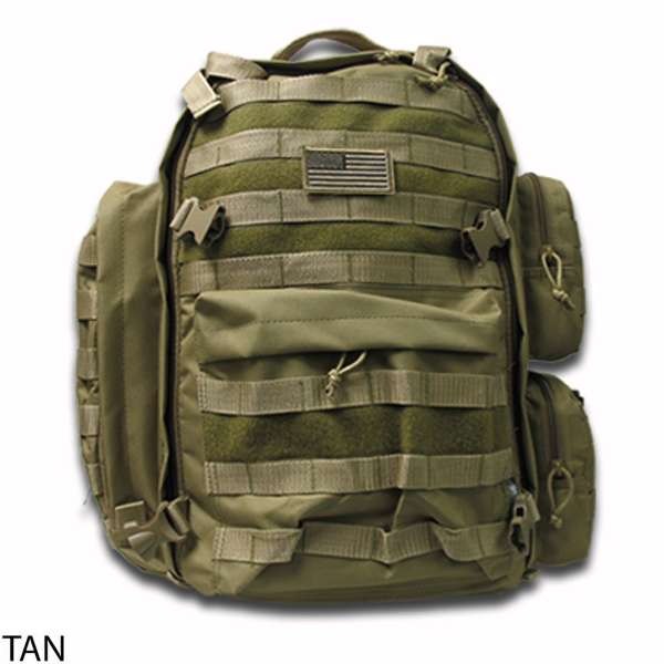 ML007TAN - Tan Nexpak Tactical Backpack