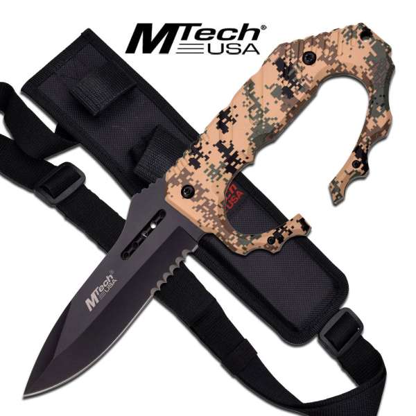 MT-20-51CD - Mtech USA Fixed Blade Knife 9.8" Overall