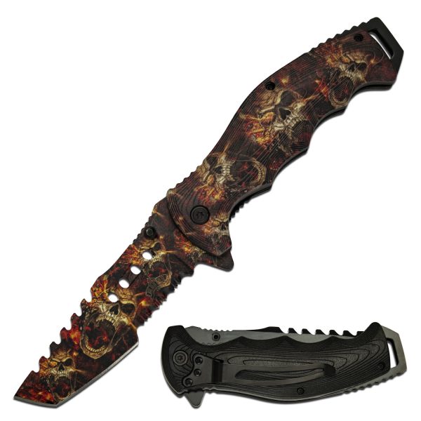 MU-A102F - Spring Assisted Knife