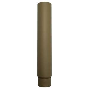 MZ 1006LF - 1/2 x 28 Fake Silencer FDE