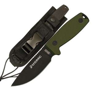 M 1022GN - U.S. Marines by MTech USA Fixed Blade Knife