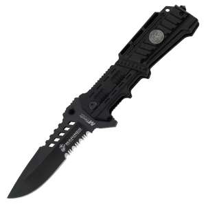 M A1000B - US Marines by MTech Spring Assisted Knife