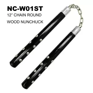 1001 ST - Hard Wood Nunchucks
