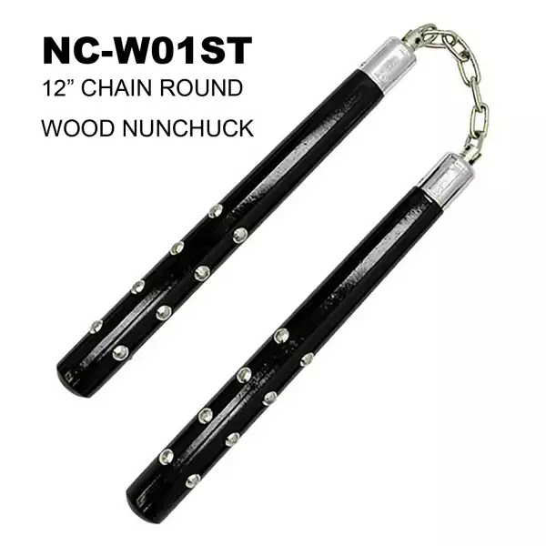 1001 ST - Hard Wood Nunchucks