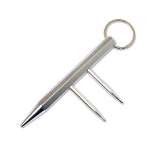 P 15924 - Kubaton Keychain with Spikes