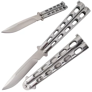 P-714-B - Stainless Steel Butterfly Knife