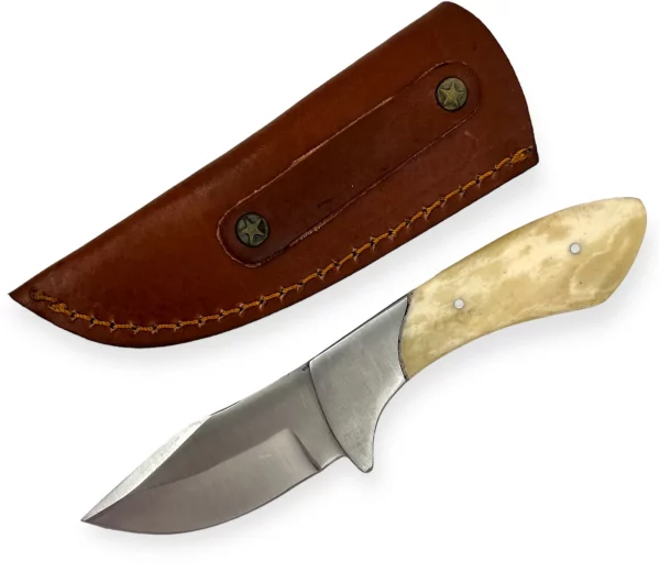PC-119 - 7" Hunting Knife with Bone Handle - Image 2