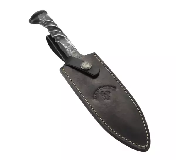 PM-786-3 - 11.25'' Full Tang Hunting Knife Railroad Spike - Image 2