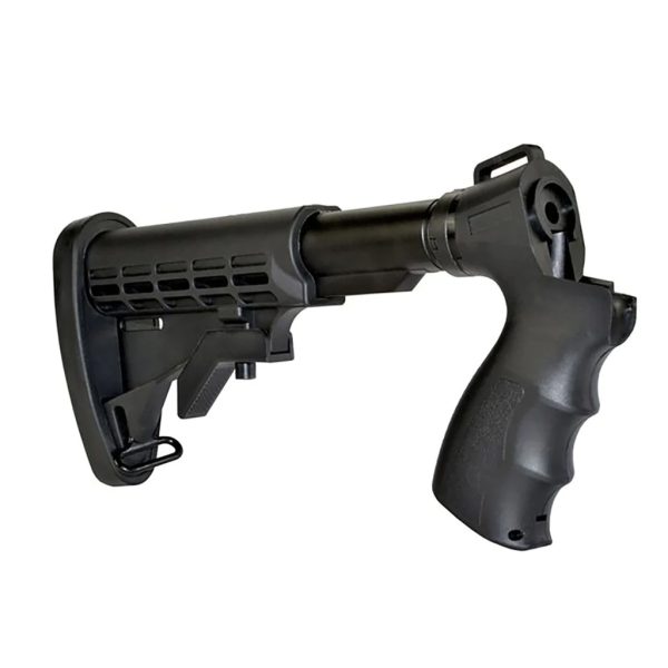 PS-PG9B - Rear Pistol Grip for Mossberg 500/590 Shotgun - Threaded for Buffer Tube - Image 3