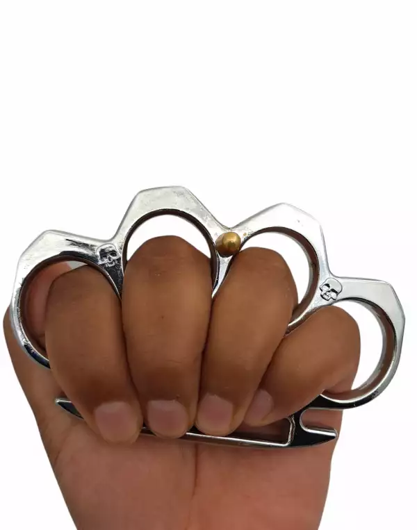 PK-206-SL - 5.2oz Skull Knuckles - Image 2