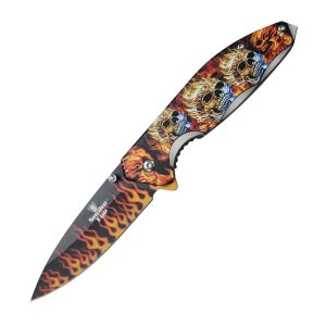 SE-142-4 - Snake Eye Tactical Spring Assisted Knife