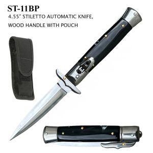 ST-11BP -  Stiletto Style Switch Blade Automatic Knife