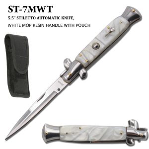ST 7MWT - Stiletto Style Switch Blade Knife