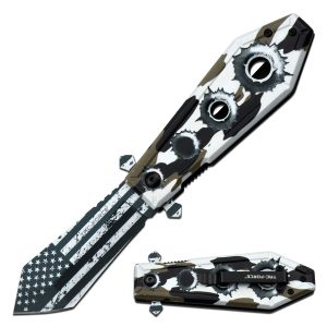 TF-1048SC - Tac-Force Spring Assisted Spey Point Pocket Knife