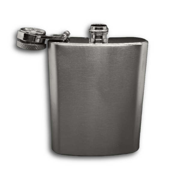 HF-002D - 3.5oz Stainless Steel Flask - Image 3