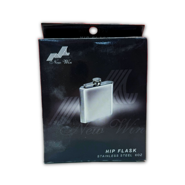 FC 3801MA - Stainless Steel 6oz Flask - Image 3