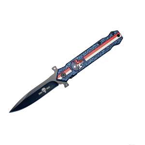 W10-955BLST - 4.5" Punisher Spring Assisted Knife