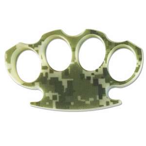 WD311-CM - Unbreakable G10 Desert Digital Camo Knuckles
