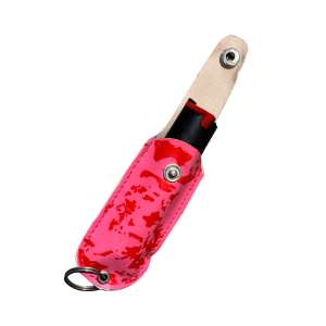 OM2 PKCMO - Keychain Pepper Spray .5 oz Pink&Red Camo