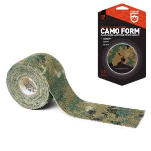 19412 Camo Form Reusable Fabric Wrap - Woodland Digital