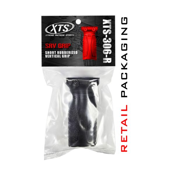 XTS 306-R - Short Rubberized Vertical Grip Black - Image 3