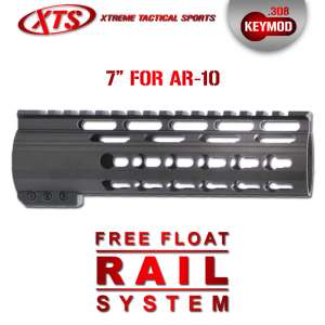 XTS-308KM07 - 7" .308 Keymod Rail