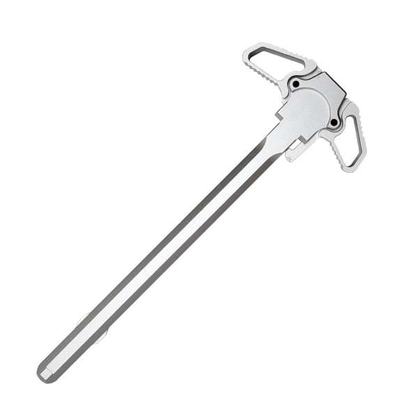 XTS-ACH-SL AR-15 AMBIDEXTROUS CHARGING HANDLE ANODIZED SILVER