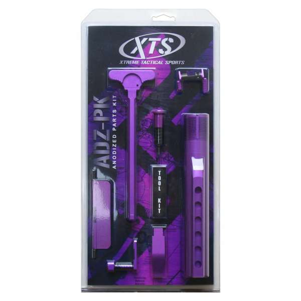 XTS-ADZ-PKPP - AR-15 Anodized Colored Parts Kit Purple