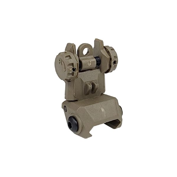 XTS-FRST - Polymer Rear Flip-Up Sight FDE
