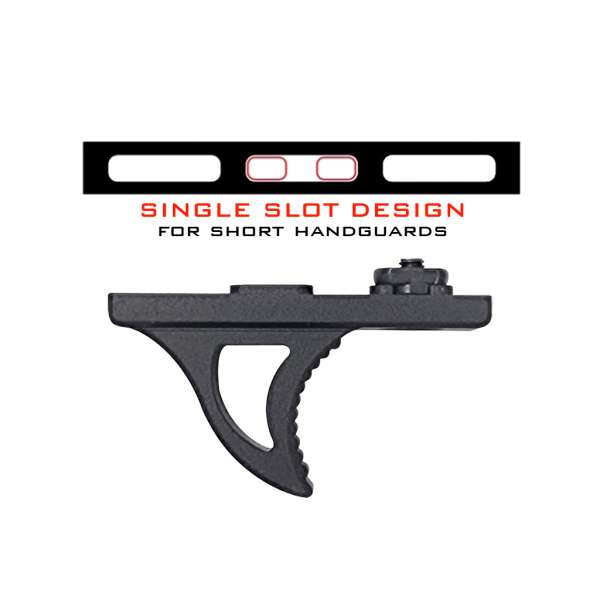 XTS-FSTP - M-Lok Finger Stop Grip Black - Image 2