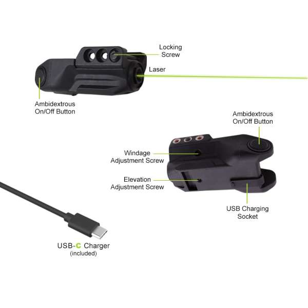 XTS-LG - Compact Green Laser - Image 7