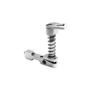 XTS-MCA-SL AMBIDEXTROUS EXTENDED MAG RELEASE ANODIZED SILVER