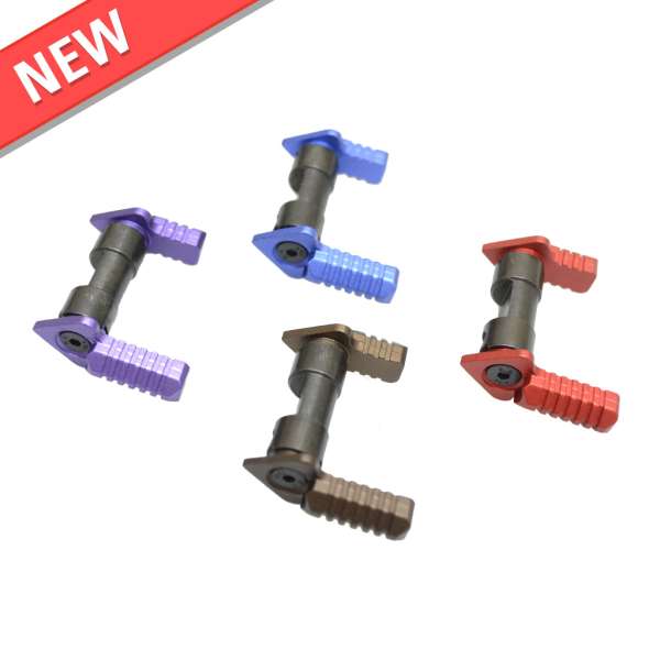 XTS-SSL-BR - Ambidextrous Safety Selector Lever Anodized Bronze - Image 2